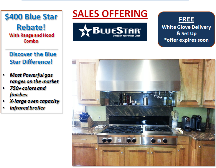 Blue Star Range for Sale Framingham MA